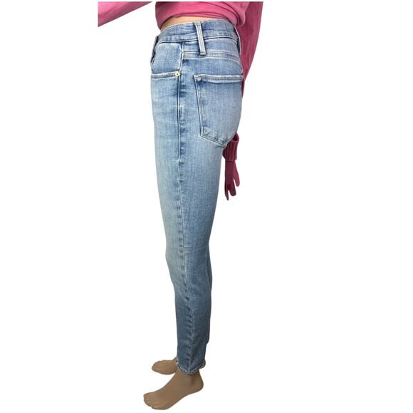 Frame Women's Le High Stretch Skinny Jeans in Hidalgo Chew - Picture 3 of 11